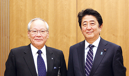 医療分野の功績を称える「内閣総理大臣賞」の創設等を要望