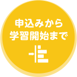 申込みから学習開始まで