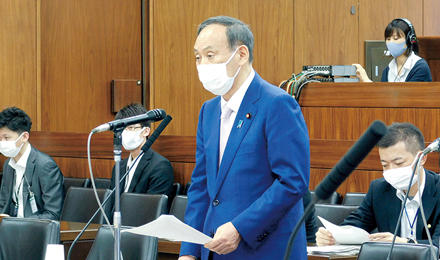 法案の意義を説明する菅総理