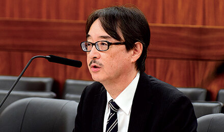 参議院厚生労働委員会の参考人質疑に出席し 「医療法等の一部を改正する法律案」に対する考えを説明