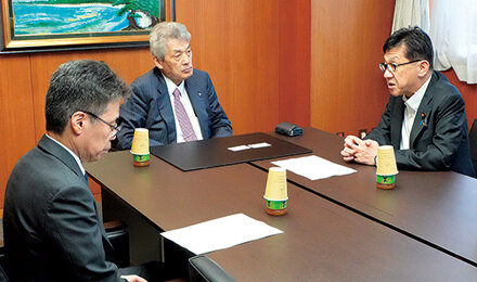 松本デジタル大臣と懇談し改正個人情報保護法の具体的な制度設計に向け連携していくことを確認