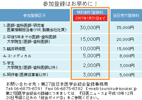 新春対談/唐澤祥人会長 vs 岸本忠三第27回日本医学会総会会頭/〈知識〉と〈知恵〉で,“生存”の意味を問い直そう(表)