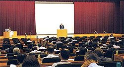 マイナンバー研修会/従業員のマイナンバー取得や利用に当たって事業者に求められる手続きを概説(写真)